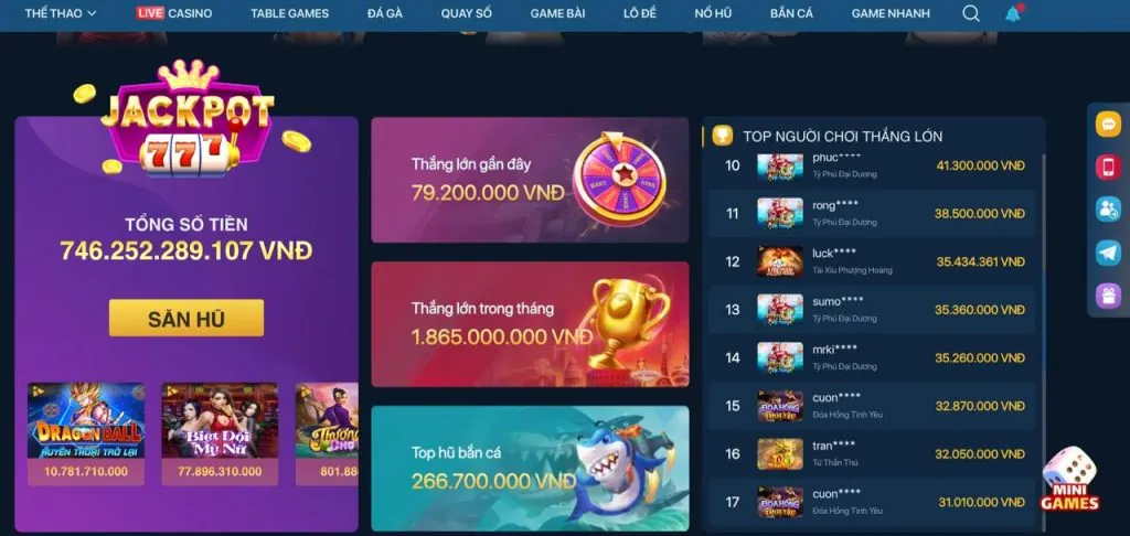 Thưởng nạp lại hàng ngày alo88 nhà cái